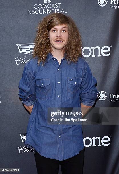 Comedian Blake Anderson attends the "Dope" opening night premiere during the 2015 American Black Film Festival at SVA Theater on June 11, 2015 in New...