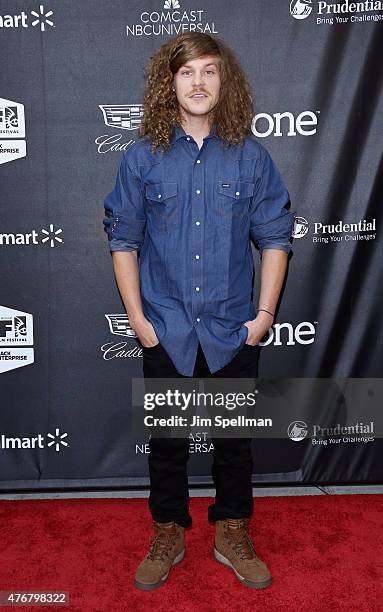 Comedian Blake Anderson attends the "Dope" opening night premiere during the 2015 American Black Film Festival at SVA Theater on June 11, 2015 in New...