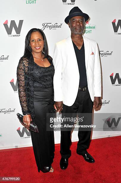Actor Glynn Turman and Jo-Ann Allen arrive at TheWrap's 2nd Annual Emmy Party at The London Hotel on June 11, 2015 in West Hollywood, California.
