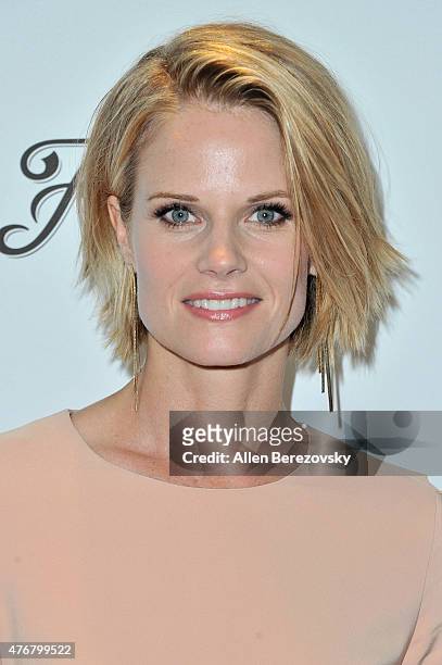 Actress Joelle Carter arrives at TheWrap's 2nd Annual Emmy Party at The London Hotel on June 11, 2015 in West Hollywood, California.