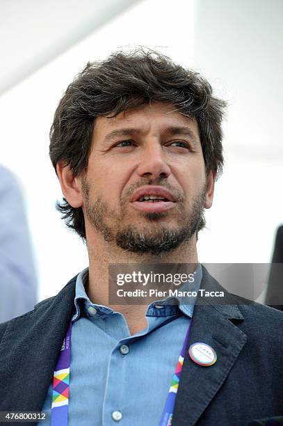 Demetri Albertini attends the Expo 2015 on June 11, 2015 in Milan, Italy.