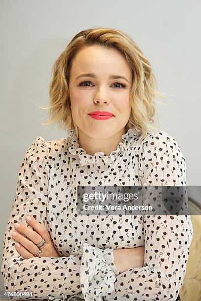 Rachel McAdams at the "True Detective" Press Conference at the Four Seasons Hotel on June 05, 2015 in Beverly Hills, California.