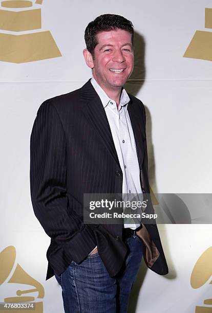 Chief Marketing Officer for The Recording Academy Evan Greene attends the 2015 GRAMMY Partner Summit at Sunstone Winery on June 11, 2015 in Santa...