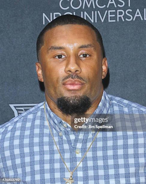 Nolan Carroll attends the "Dope" opening night premiere during the 2015 American Black Film Festival at SVA Theater on June 11, 2015 in New York City.