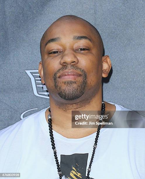 Dennis L.A. White attends the "Dope" opening night premiere during the 2015 American Black Film Festival at SVA Theater on June 11, 2015 in New York...