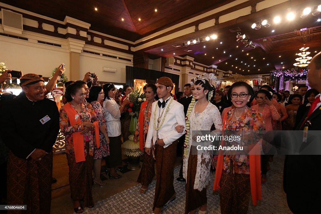 Indonesian President Widodo's Son Wedding Ceremony
