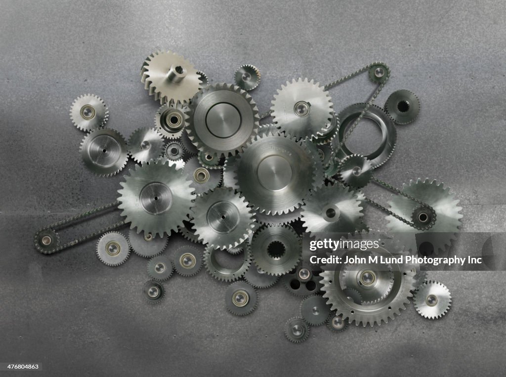 Cooper Cogs Metal Cogs High-Res Stock Photo - Getty Images