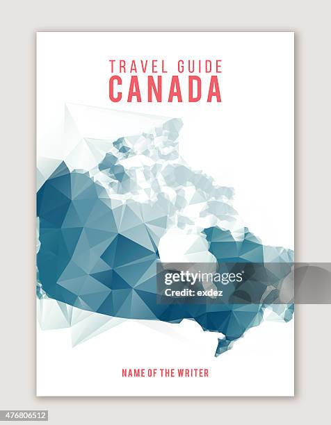stockillustraties, clipart, cartoons en iconen met about canada - guidebook