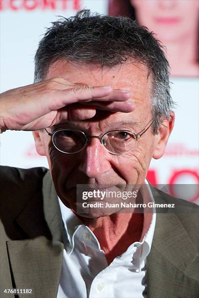 Patrice Leconte attends 'No Molestar' photocall at Instituto Frances on June 12, 2015 in Madrid, Spain.