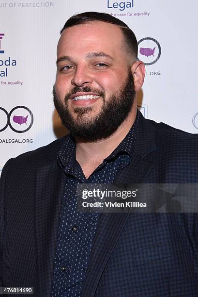 Actor Daniel Franzese attends the Lambda Legal 2014 West Coast Liberty Awards Hosted By Wendi McLendon-Covey at the Beverly Wilshire Four Seasons...