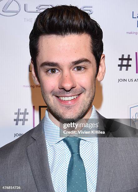 Actor Brendan Robinson attends the Lambda Legal 2014 West Coast Liberty Awards Hosted By Wendi McLendon-Covey at the Beverly Wilshire Four Seasons...