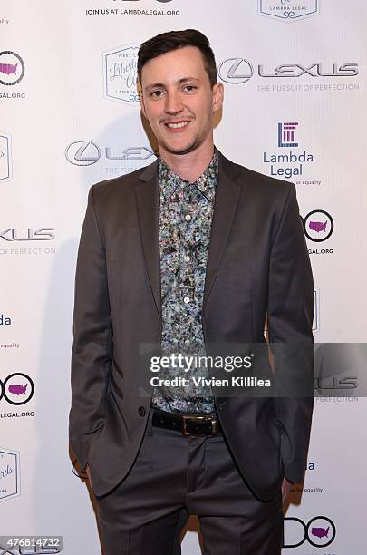 Producer Rhys Ernst attends the Lambda Legal 2014 West Coast Liberty Awards Hosted By Wendi McLendon-Covey at the Beverly Wilshire Four Seasons Hotel...