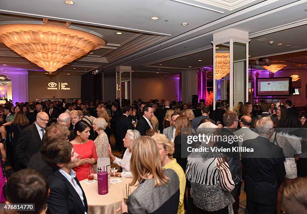 General view of atmosphere at the Lambda Legal 2014 West Coast Liberty Awards Hosted By Wendi McLendon-Covey at the Beverly Wilshire Four Seasons...