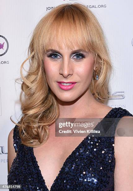 Actress Zachary Drucker attends the Lambda Legal 2014 West Coast Liberty Awards Hosted By Wendi McLendon-Covey at the Beverly Wilshire Four Seasons...