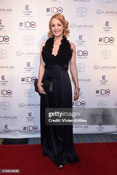 Actress Wendi McLendon-Covey attends the Lambda Legal 2014 West Coast Liberty Awards Hosted By Wendi McLendon-Covey at the Beverly Wilshire Four...