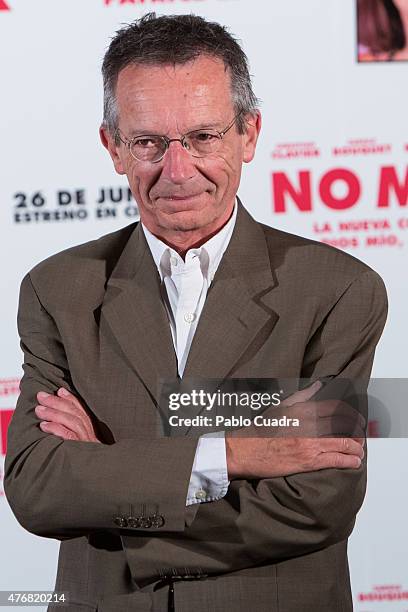 Patrice Leconte attends 'No Molestar' photocall at Instituto Frances on June 12, 2015 in Madrid, Spain.