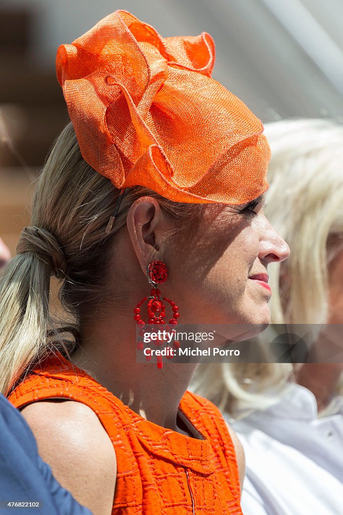 Queen Maxima Of The Netherlands Opens The Juliana Children's Hospital