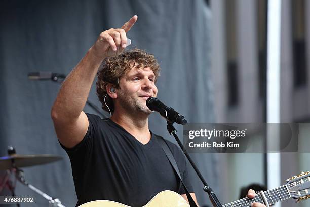 Billy Currington performs during "FOX & Friends" All American Concert Series outside of FOX Studios on June 12, 2015 in New York City.