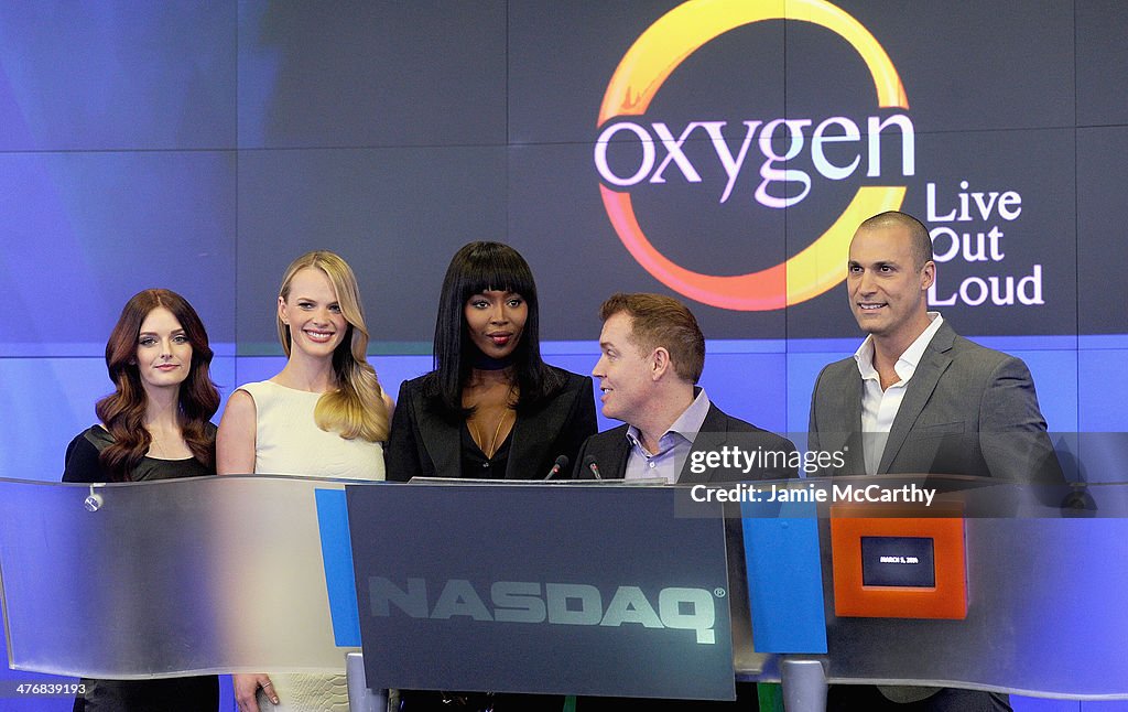 "The Face" Cast Rings The NASDAQ Closing Bell