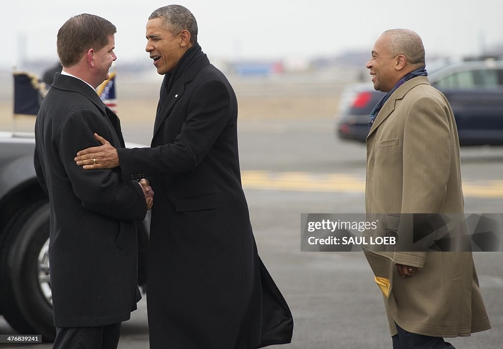 US-POLITICS-OBAMA-ARRIVAL