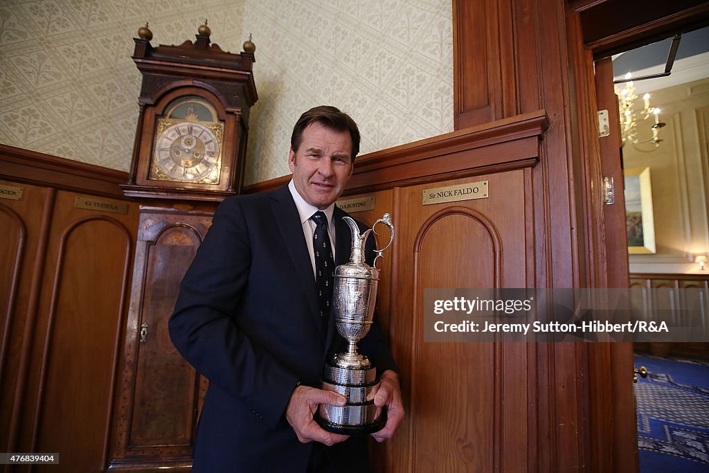 Sir Nick Faldo Portrait Shoot