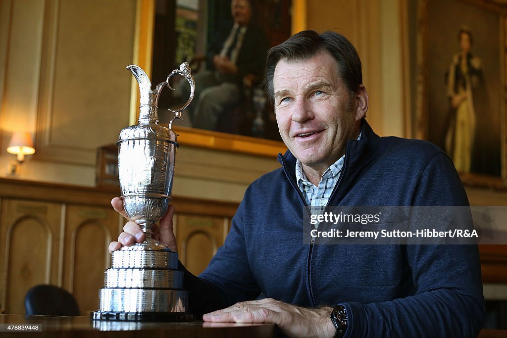 Sir Nick Faldo Portrait Shoot