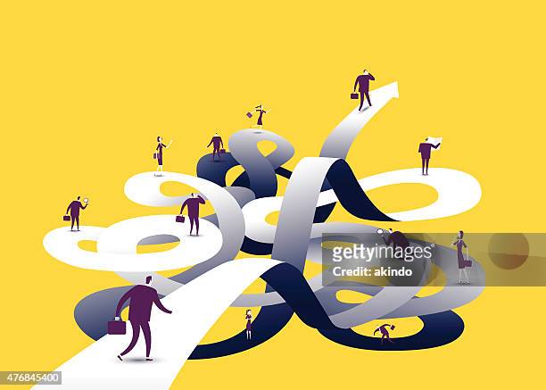 direction - business success stock illustrations