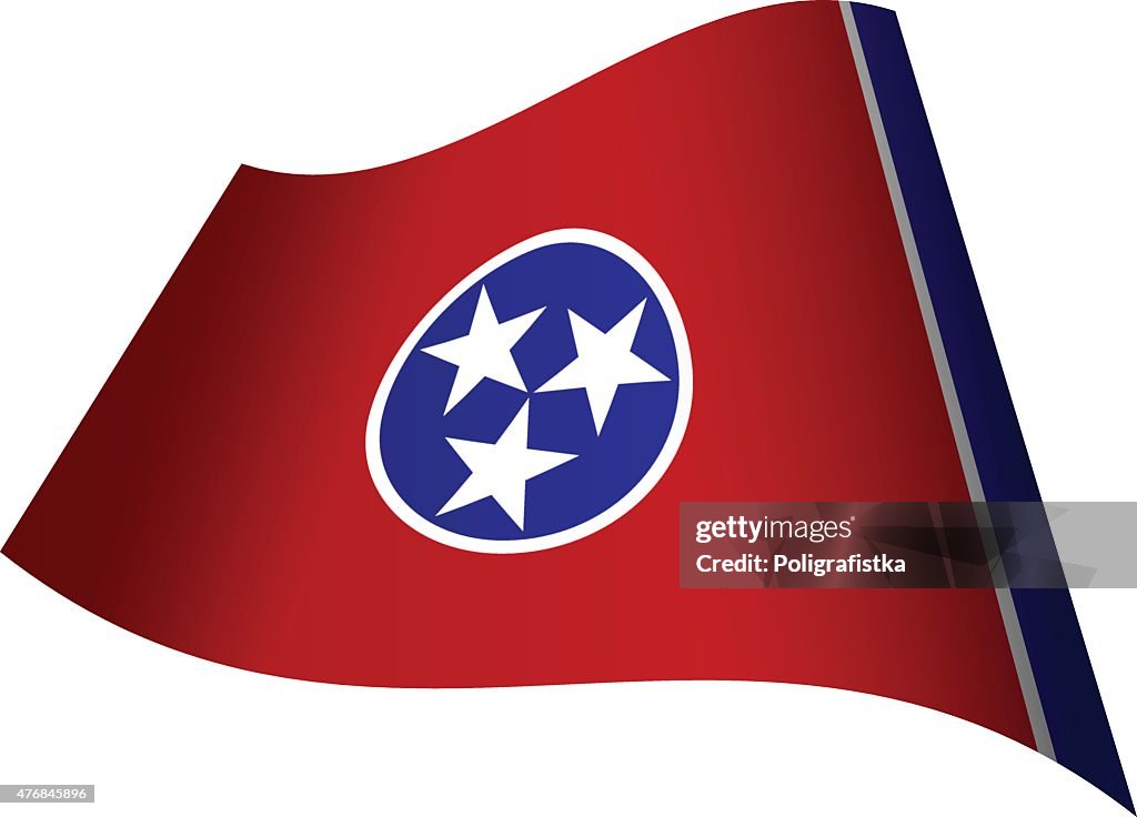 Waving Flag of Tennessee