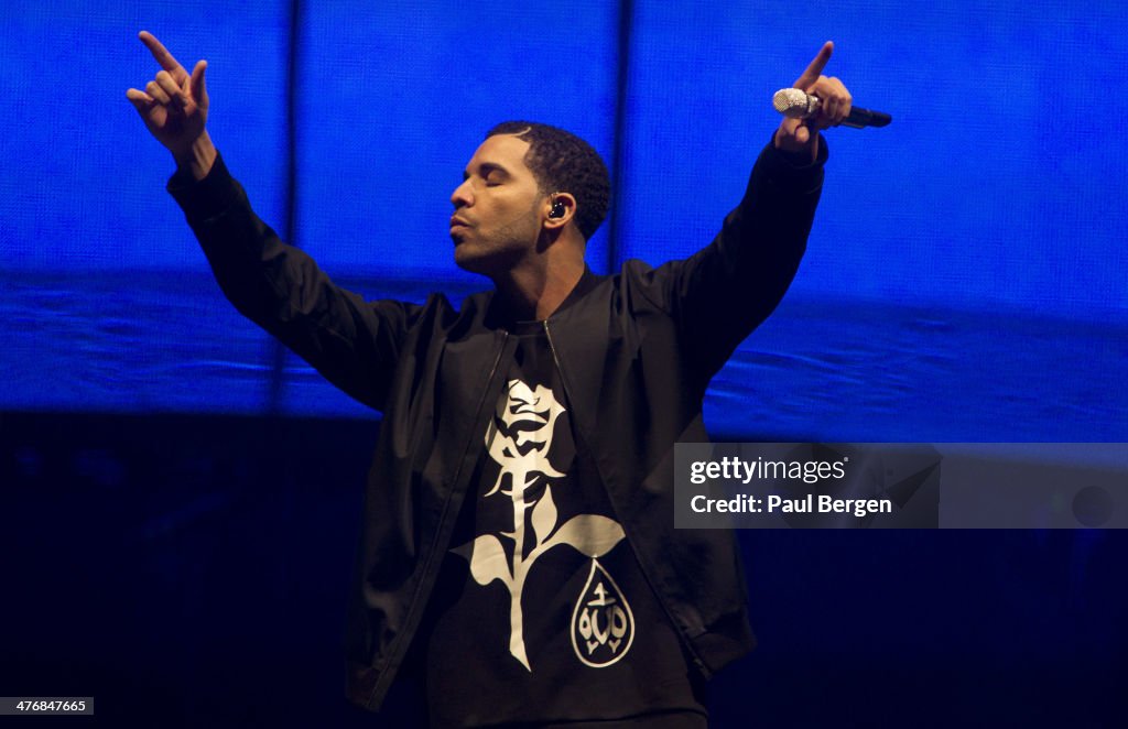 Drake Performs At Ziggo Dome In Amsterdam