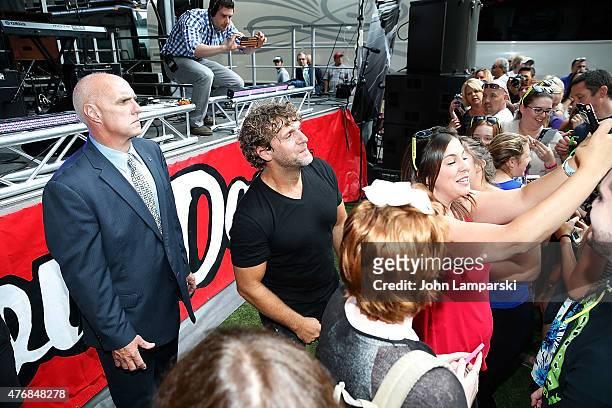 Billy Currington performs during "FOX & Friends" All American Concert Series outside of FOX Studios on June 12, 2015 in New York City.
