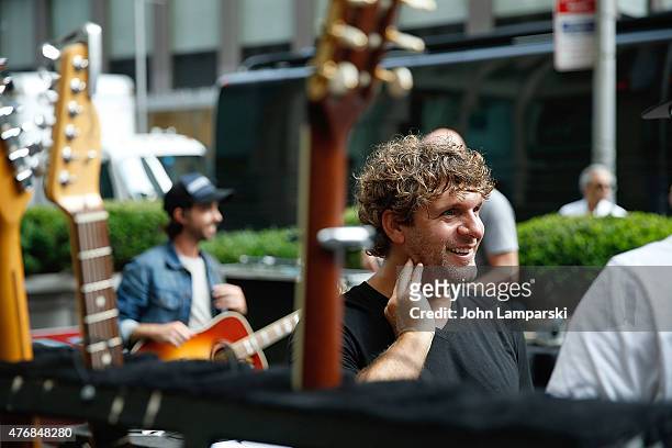 Billy Currington performs during "FOX & Friends" All American Concert Series outside of FOX Studios on June 12, 2015 in New York City.