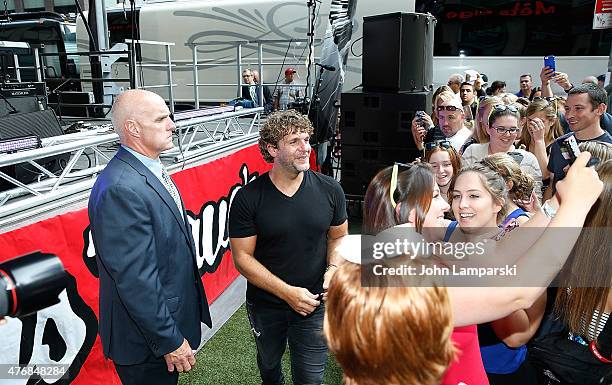 Billy Currington performs during "FOX & Friends" All American Concert Series outside of FOX Studios on June 12, 2015 in New York City.