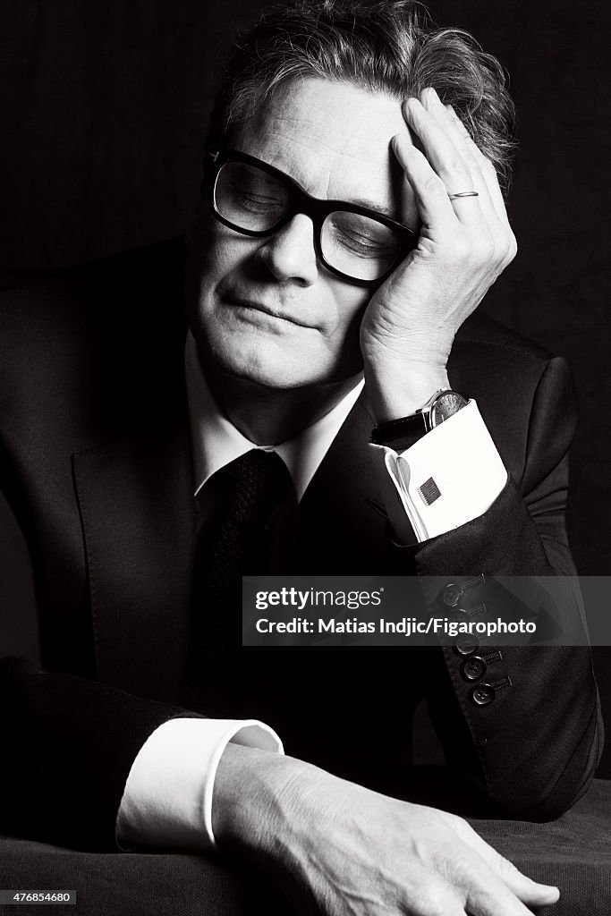 Colin Firth, Madame Figaro, June 5, 2015