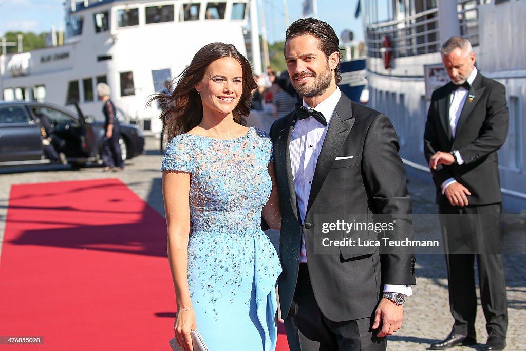 Dinner Ahead Of The Wedding Of Prince Carl Philip Of Sweden And Sofia Hellqvist