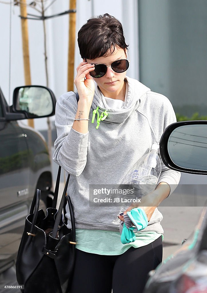 Celebrity Sightings In Los Angeles - March 05, 2014