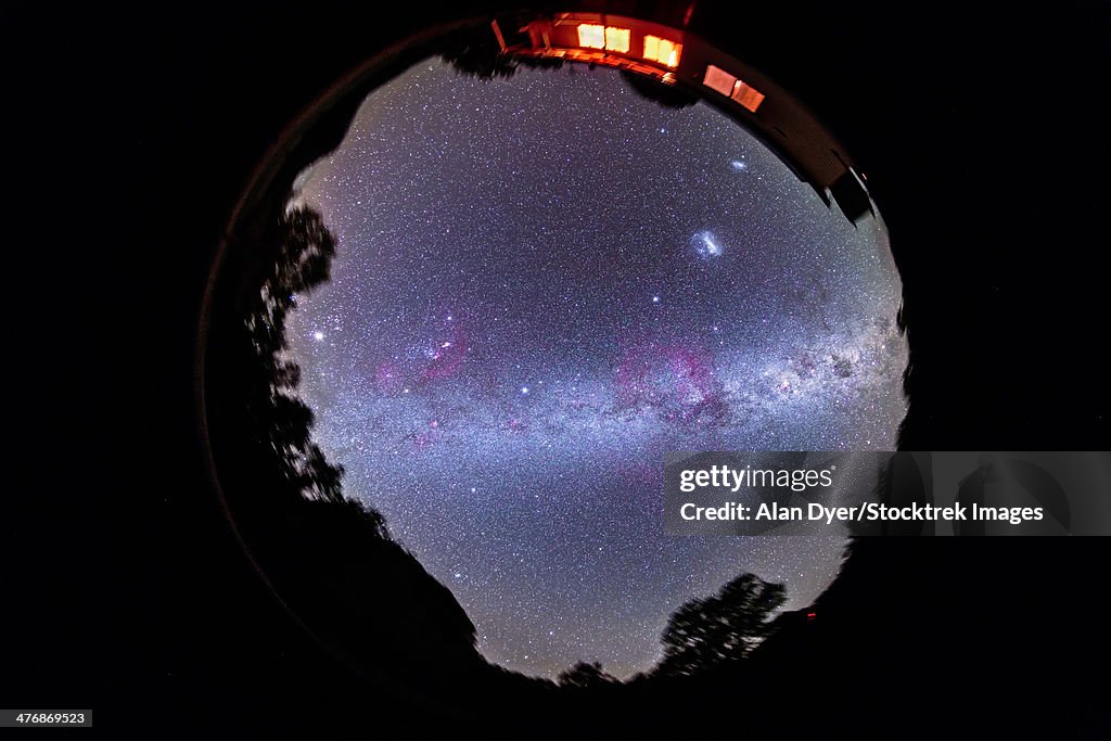December 13-14 - A fish-eye 360 degree image of the entire southern sky, taken from Coonabarabran, Australia.