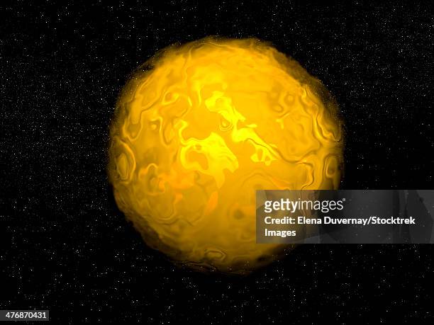 bright sun shining in the universe with starry background. - coronal mass ejection stock illustrations