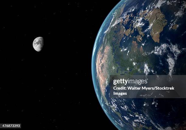 ilustraciones, imágenes clip art, dibujos animados e iconos de stock de view of north america with rise in sea level 330 feet above average. - permafrost