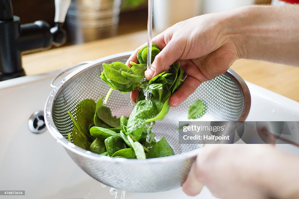 Ensalada de hojas