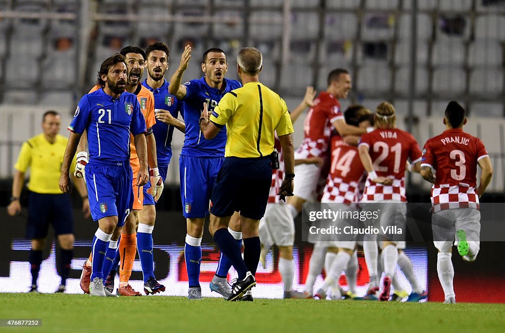Croatia v Italy - UEFA EURO 2016 Qualifier