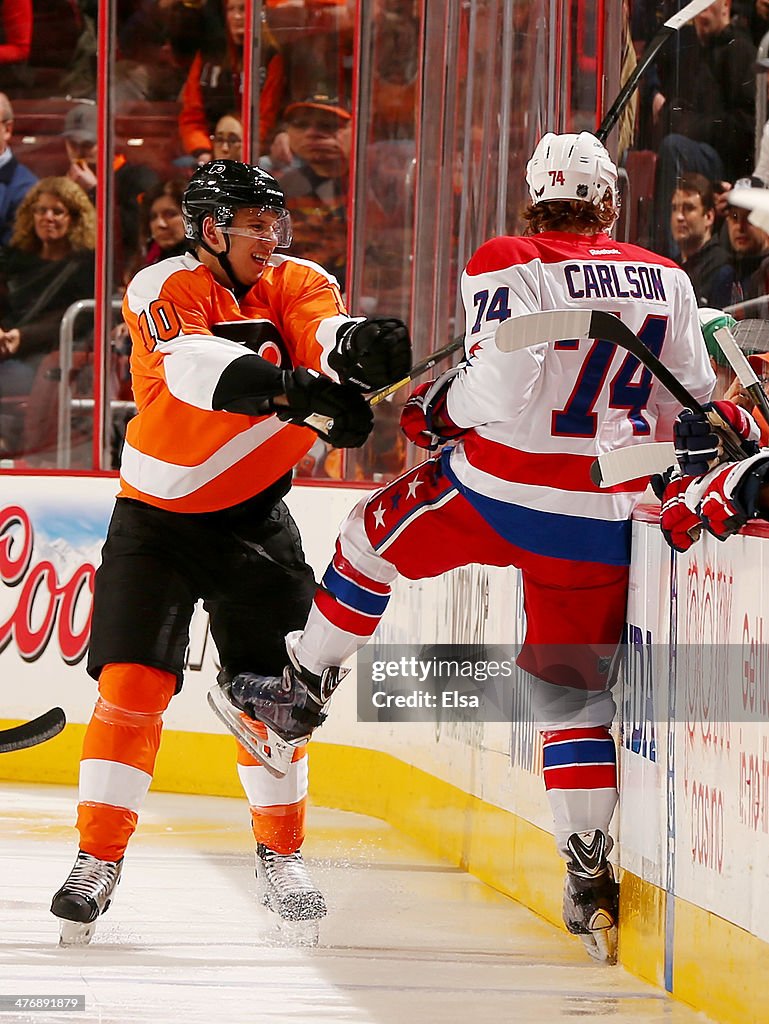 Washington Capitals v Philadelphia Flyers