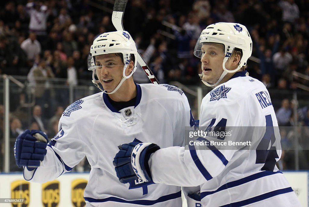 Toronto Maple Leafs v New York Rangers