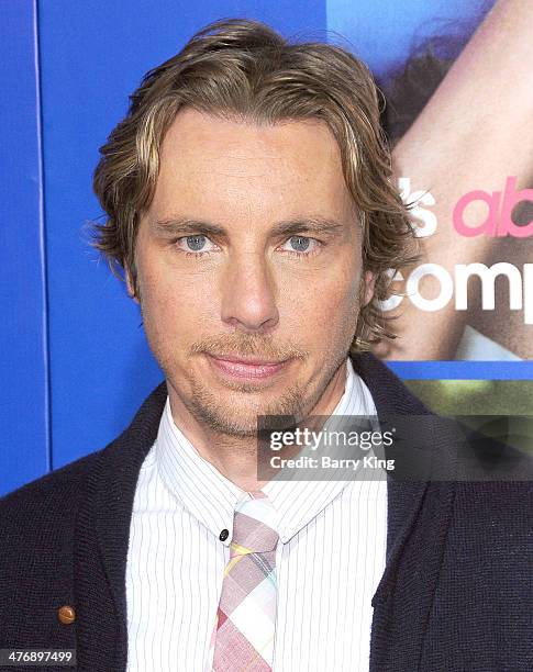 Actor Dax Shepard attends the Pan African Film & Arts Festival premiere of 'About Last Night' on February 11, 2014 at ArcLight Cinemas Cinerama Dome...