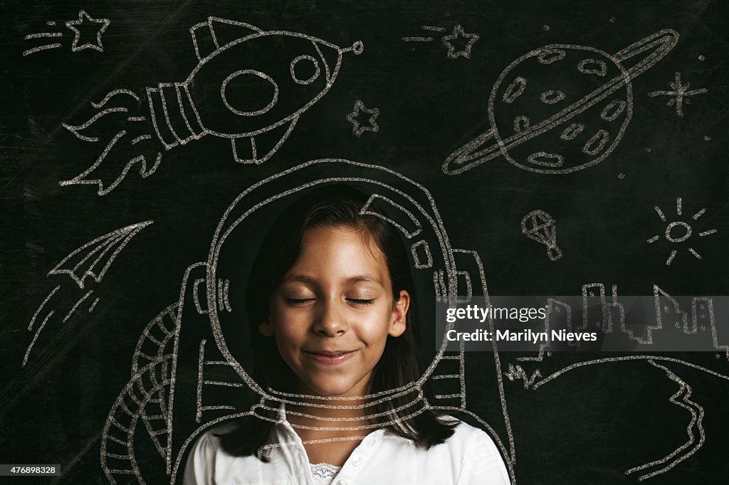 Aspirations to be an astronaut
