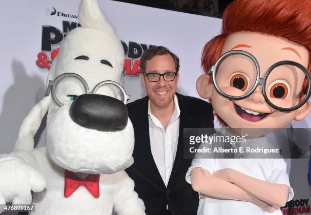 Director Rob Minkoff attends the premiere of Twentieth Century Fox and DreamWorks Animation's "Mr. Peabody & Sherman" at Regency Village Theatre on...