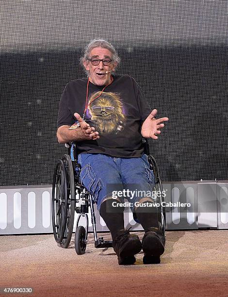 Peter Mayhew participates in Star Wars Weekend at Walt Disney World on June 12, 2015 in Orlando, Florida.