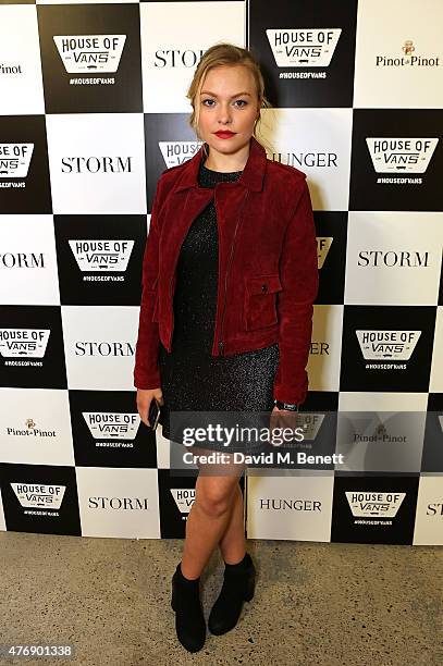 Ciara Charteris attends the Storm LCM SS16 Party at House of Vans, on June 12, 2015 in London, England.