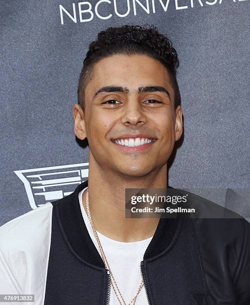 Quincy Brown attends the "Dope" opening night premiere during the 2015 American Black Film Festival at SVA Theater on June 11, 2015 in New York City.