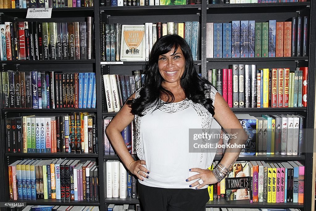 Renee Graziano Book Signing For "How To Use A Meat Cleaver: Secrets And Recipes From A Mob Family's Kitchen"