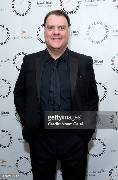 Actor Bryn Terfel attends the 2014 The New York Philharmonic Spring Gala featuring "Sweeney Todd: The Demon Barber of Fleet Street" at Josie...